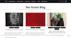 Desktop Screenshot of der-kunst-blog.info