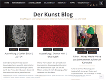 Tablet Screenshot of der-kunst-blog.info